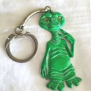 Vintage E.T. Extra Terrestrial Keychain